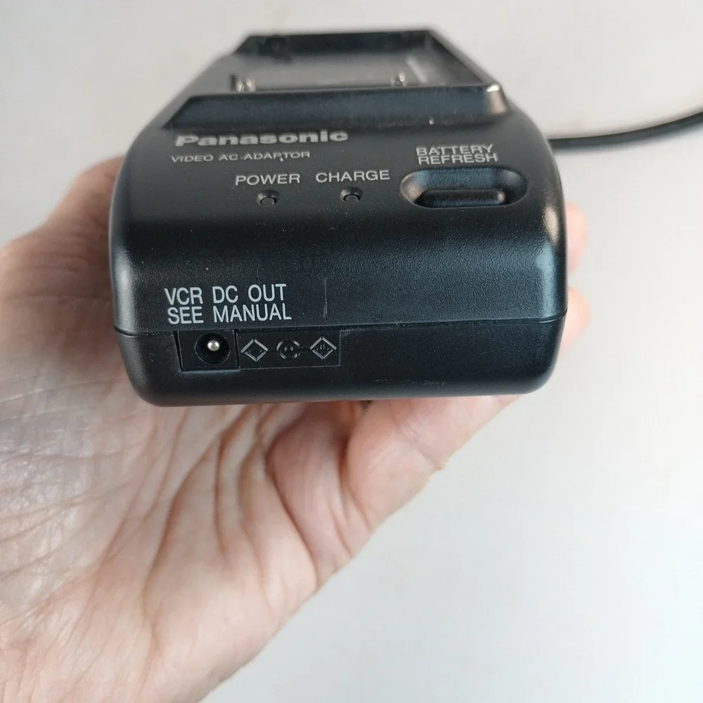 Panasonic PV-A17 Video AC Adapter VHS Camcorder Battery Charger Power Up